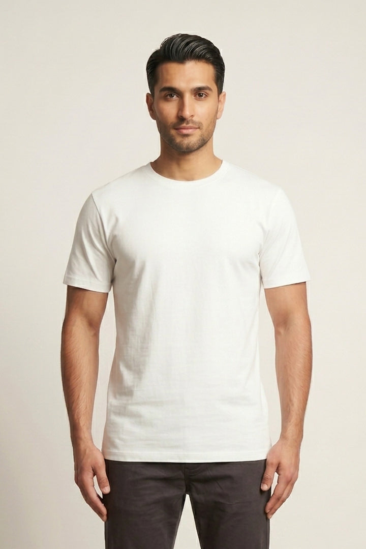 Colshirt Men's White T-Shirt