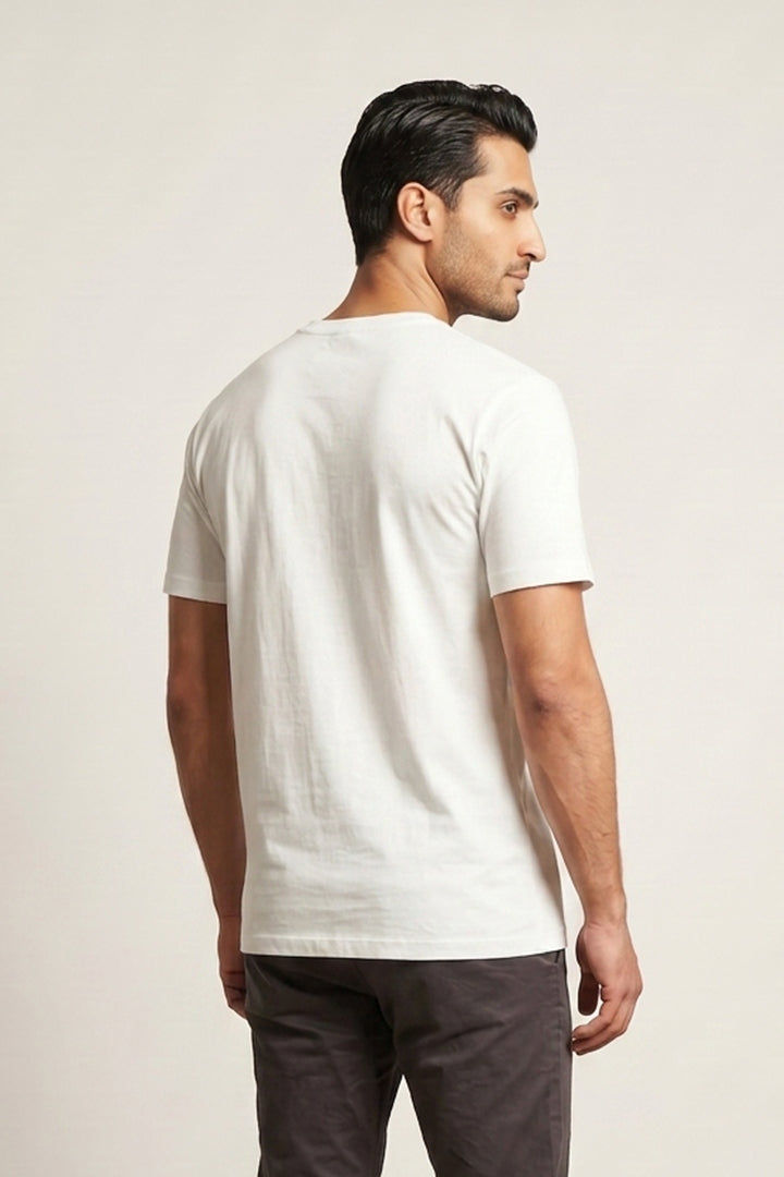 Colshirt Men's White T-Shirt